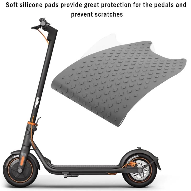 Durability Silicones Foot Pad Waterproofed Electric Scooters Antiskid Footpad Nonslip Electric Scooters Accessories