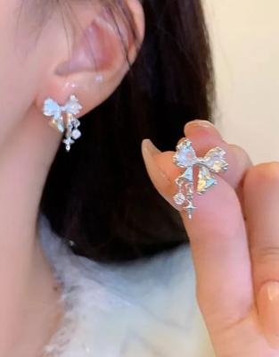 Butterfly Zircon Earrings For Women, High-quality Earrings