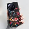 Case For TCL 50 Pro NxtPaper 5G Phone Case Luxury Fashion Butterfly Flower Black Soft TPU Silicone Shockproof Cover Casing Shell