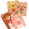 Korean Cute Bear & Animal Cartoon Pocket Notebook for Students