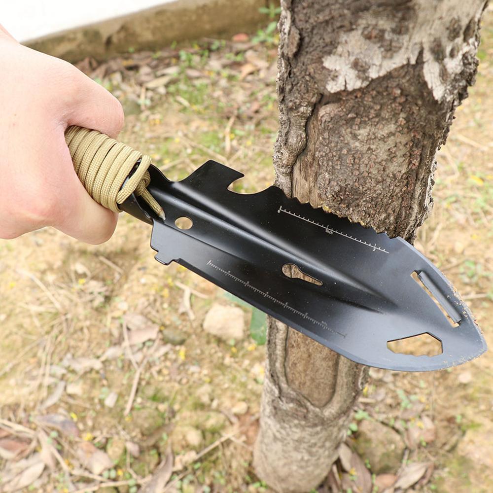 Outdoor multifunctional shovel mini stainless steel shovel convenient survival tool for outdoor camping garden shovel