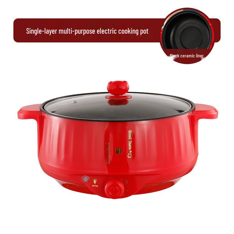 Multifunctional Electric Cooker: Rice Cooker, Steamer, Frying Pan, and Heating Pot