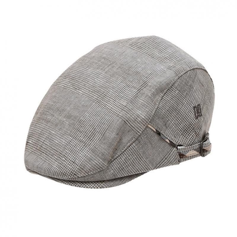 DakS Men S Brown Logo Hunting Cap Dbhe4e754w3