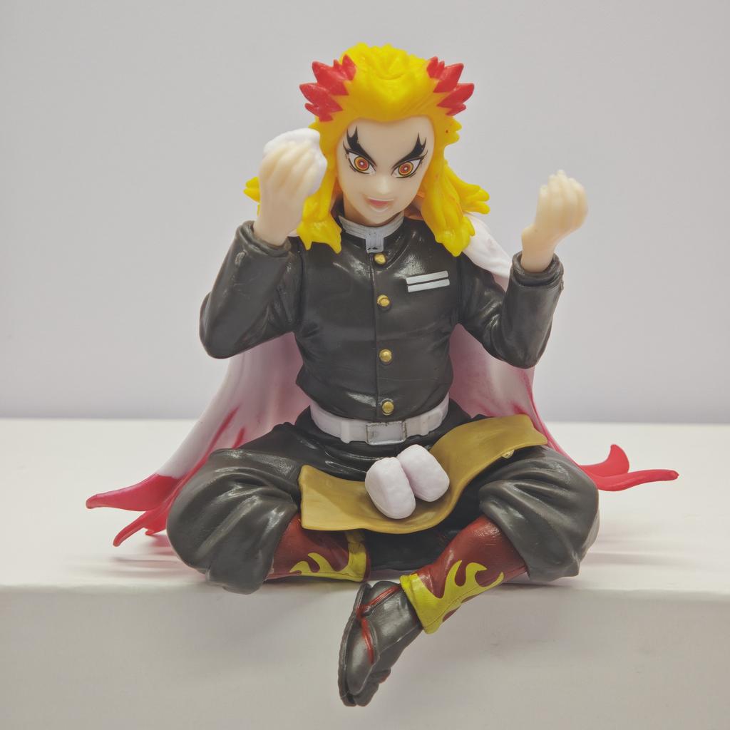 Figurki Akcji Anime Demon Slayer Tanjirou Tomioka GiyuuZenitsu Kochou Nezuko Figurka Anime Kolekcjonerska Lalka Dziecięca Zabawki dla Dzieci SS