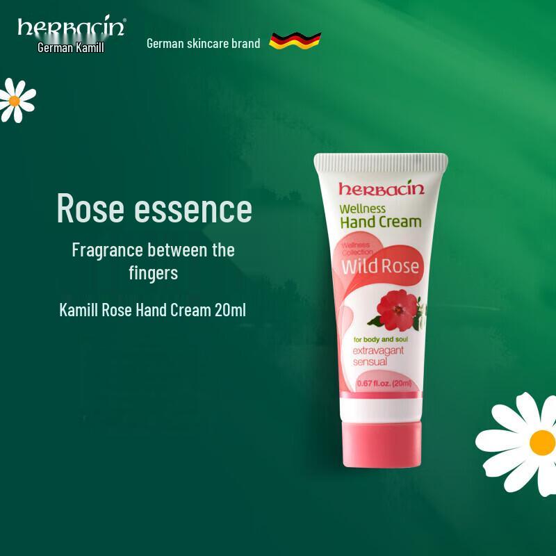 Herbacin Kamill Rose Hand Cream 3-Pack