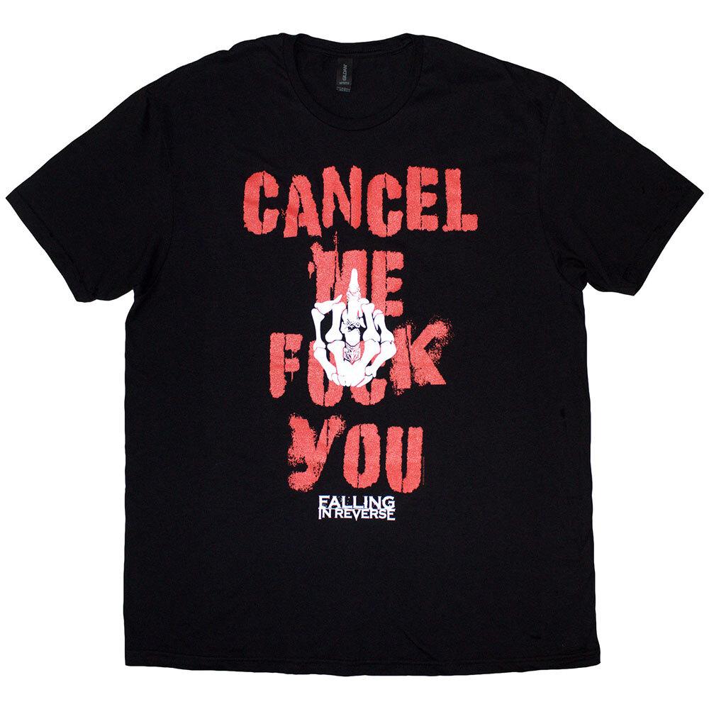 Falling In Reverse Cancel Me T-Shirt Black New Unisex T-Shirt XXXL
