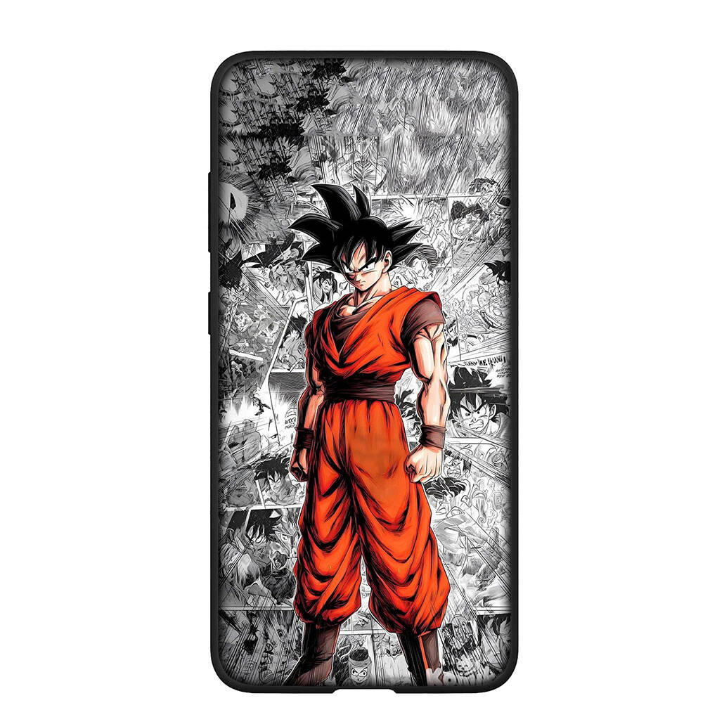 Phone Case for iPhone 17 15 16 Plus Xiaomi Poco X7 X6 F8 F7 C85 C75 C71 Redmi Note 14 12 11 13 Pro Max A4 14C 13C Dragon Son Gokus Ball Silicone Cover