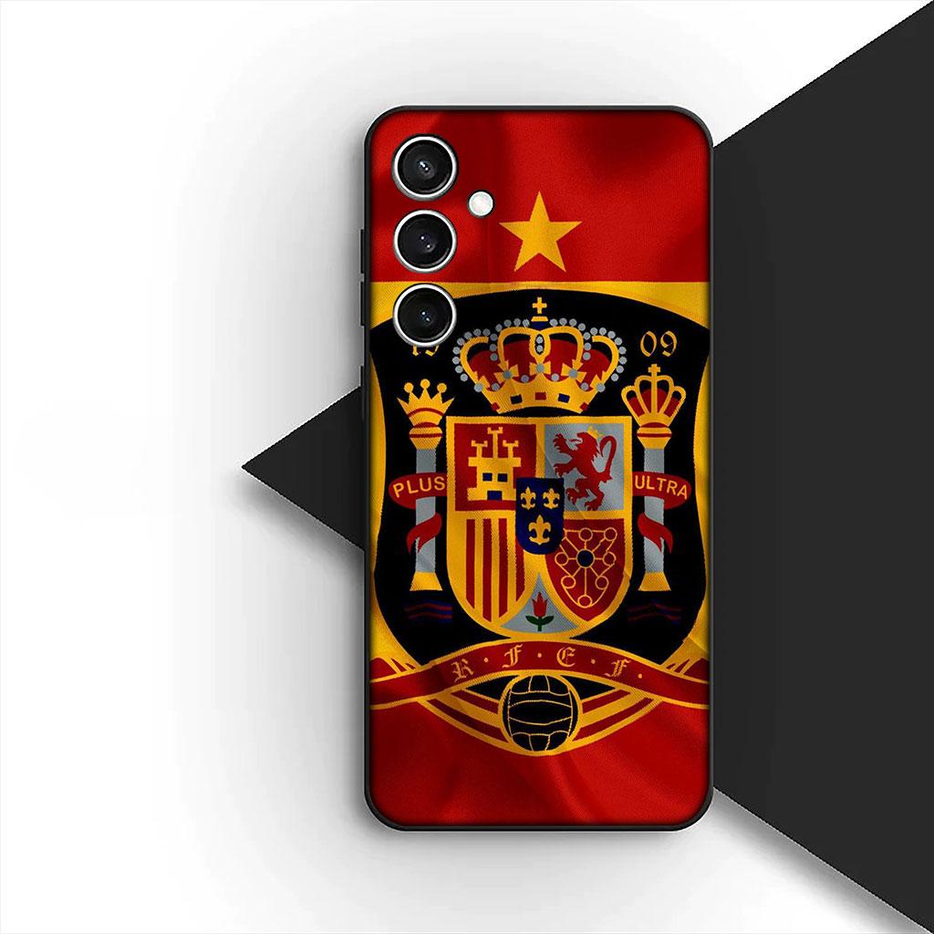 

Spain Flag Silicone Phone Cover for Apple iPhone 17 Air 12 13 Pro Max Mini ProMax 7 + 8 Plus Soft Case iPhone 8 Plus