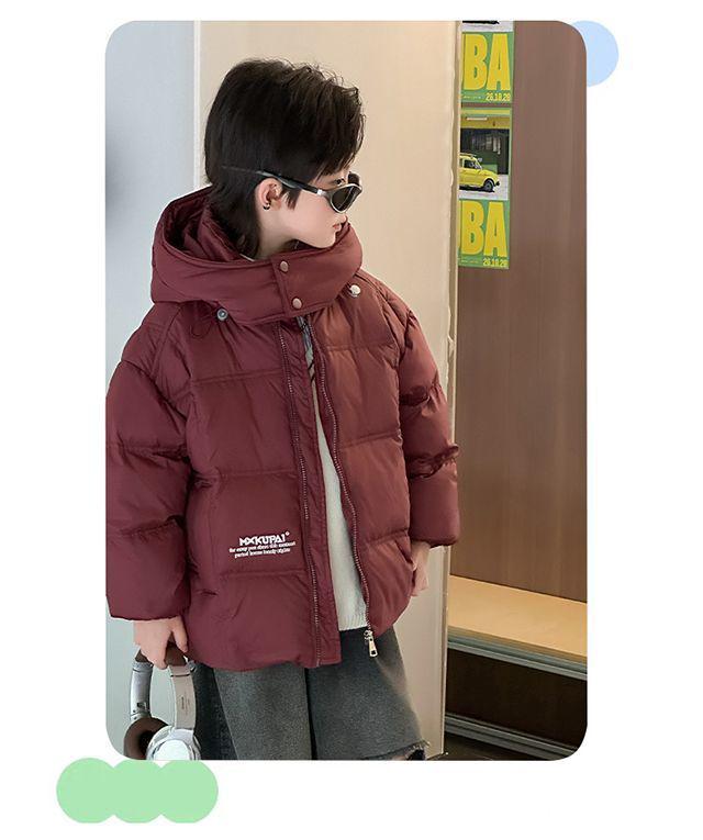 2025 New Kids' Winter Thick Down Jacket Casual Warm Coat for Boys and Girls