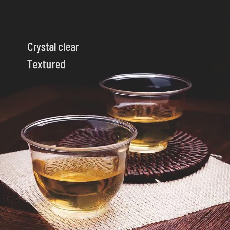Zhicheng Jiamei Disposable Crystal Clear Plastic Tea Cups