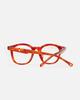 Seupeulingseuteulingseu Classic Horn-Rimmed Glasses Eye Number 5 [Red Leopard]
