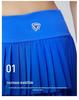 Women's Quick-Dry Pleated Sports Skirt for Badminton, Tennis, Yoga, Fitness, Running, and Marathon