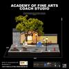 Freestyle Collector SHOUCANGJIA Overseas Scene Coach an art academy on Guling Nanjing (FREESTYLE) 1/64 Diorama Studio, Road, SCJ82053-A