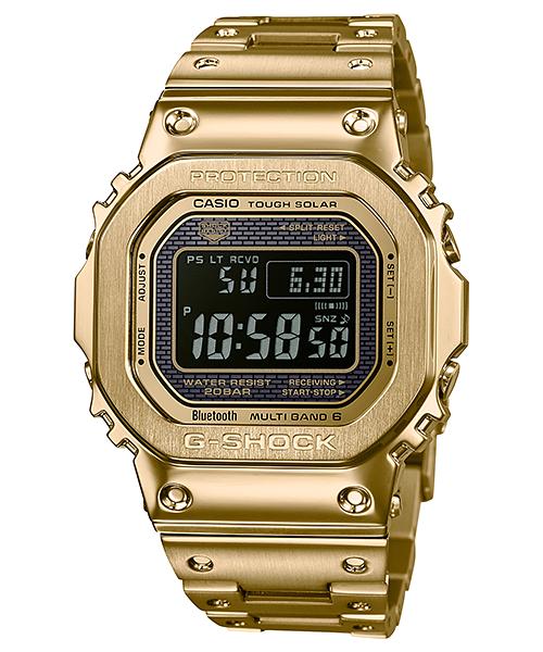 

Casio Men s Stainless Steel 200M Water Resistant Digital Shock Resistant Quartz Watch GMW-B5000GD-9 золотий