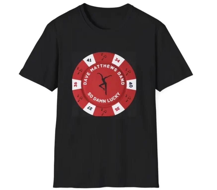 Dave Matthews Band So Damn Lucky Poker Chip T-Shirt 3XL