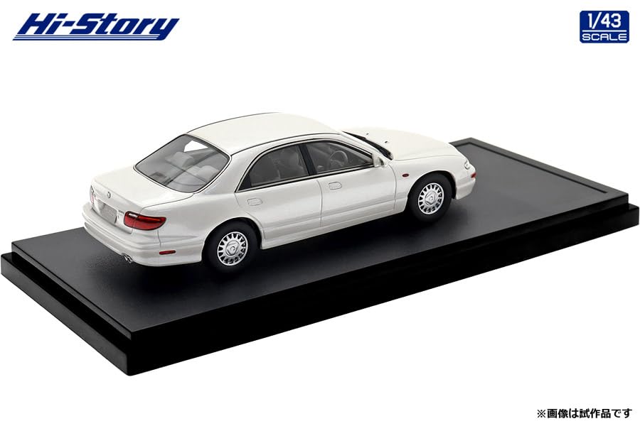 INTERALLIED Hi Story Scale Mazda Eunos 800 MC Gardenia White Mica Finished Model HS521WH 1/43 (1993)