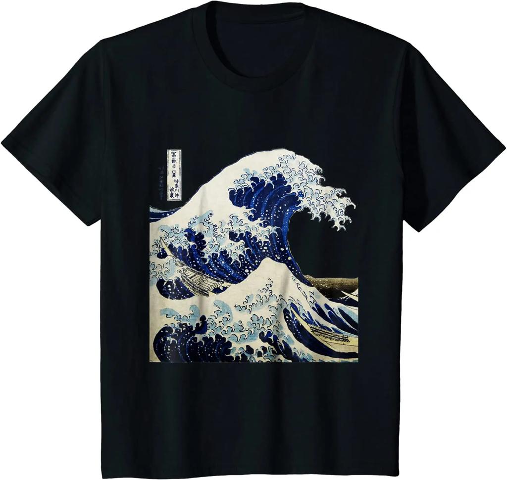 Kanagawa Japanisch Die Große Welle T-Shirt