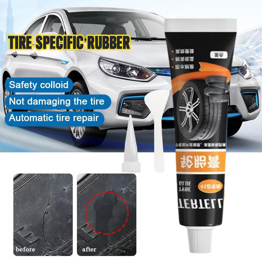 30g Car Seal Tire Glue Crack Repair Adhesive Rubber Puncture Glue Glue Instant Sidewall Multifunctional Tire Kits R M0I1