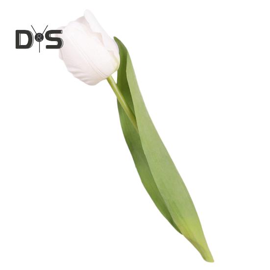 Simulated Tulip 37cm Artificial Tulip Faux Silk Fake Tulip Flower Bulk for Vase Wedding Home Decor Spring Parties Mother's Day Gift