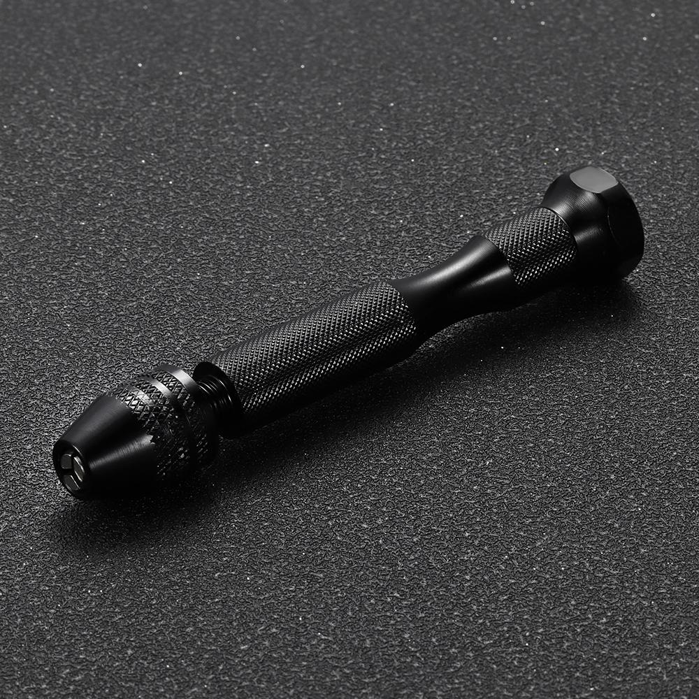 

Adjustable Manual Hand Drill Chuck Mini Micro Aluminum Alloy Rotary Pin Vise Screwdriver Hand Drill Steel Twist Drill Bit Tools