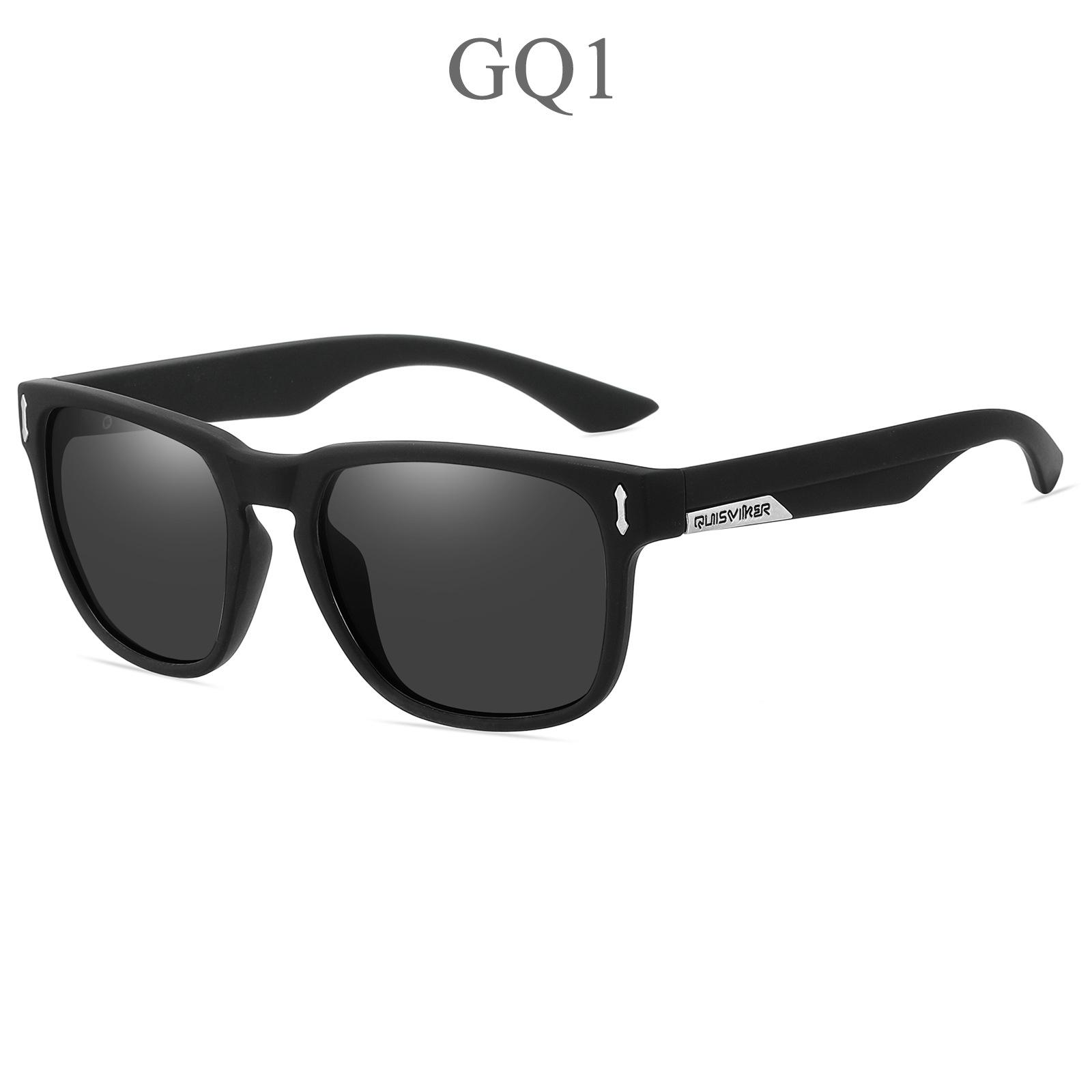 QUISVIKER New polarized sunglasses unisex fashion sunglasses UV400Fishing Goggles GQ1