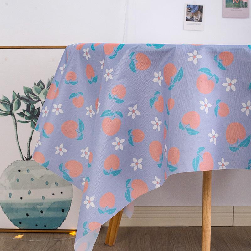 Small Floral Velvet Tablecloth, Student Dormitory Desk Cloth, Living Room Dining Table Cloth, Coffee Table Cloth, Cover Towel