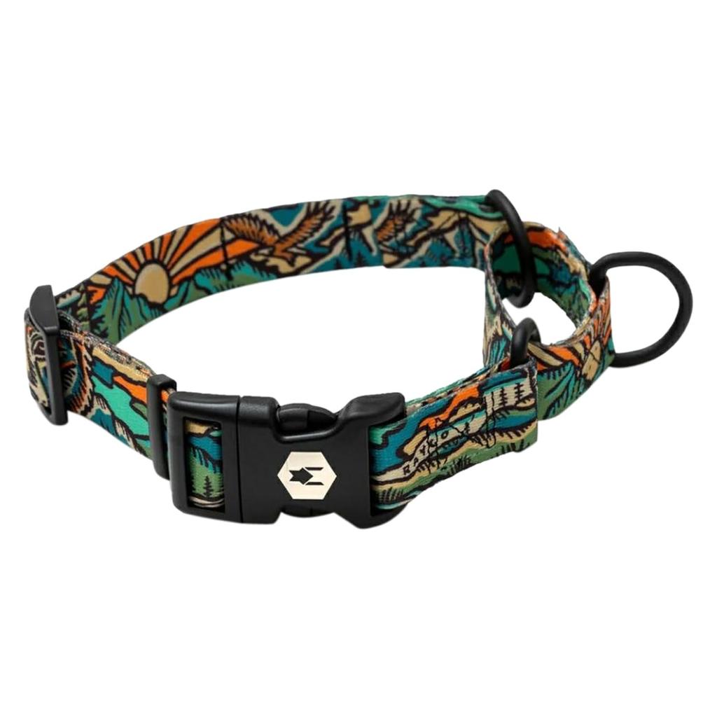 WOLFGANG WildWolf MARTINGALE Width X Neck Circumference Choke Collar for Large (L Size) 2.5cm 45-55cm [Martingale/half Dogs]