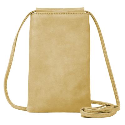 REOLF Echtes Leder Smartphone Made in Schultertasche für Herren und Handytasche Beutel, Japan, Damen, (Kamel)