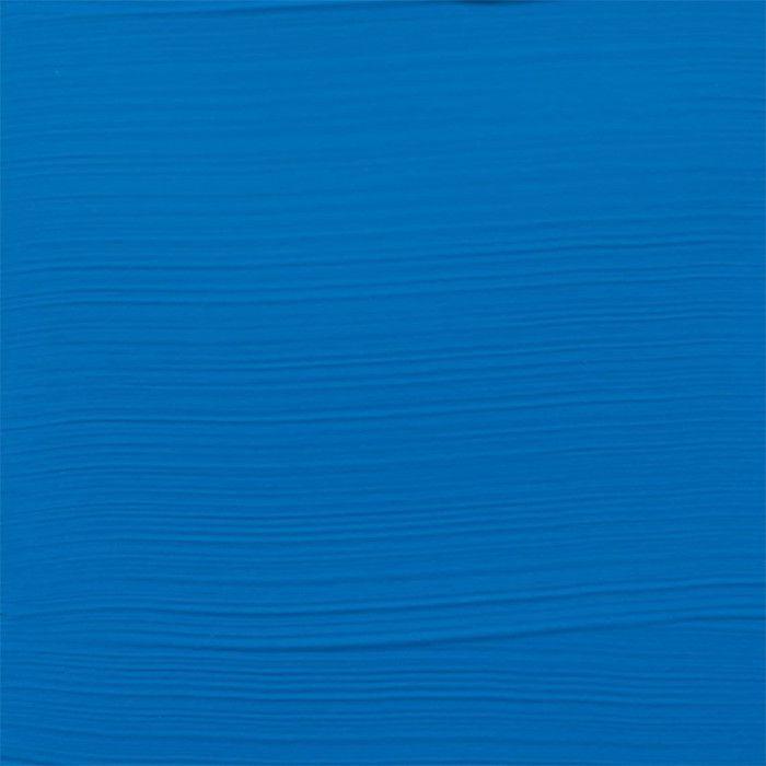 Peinture acrylique - AMSTERDAM - 500ml - Bleu brillant - Haute résistance à la lumière - Durable
