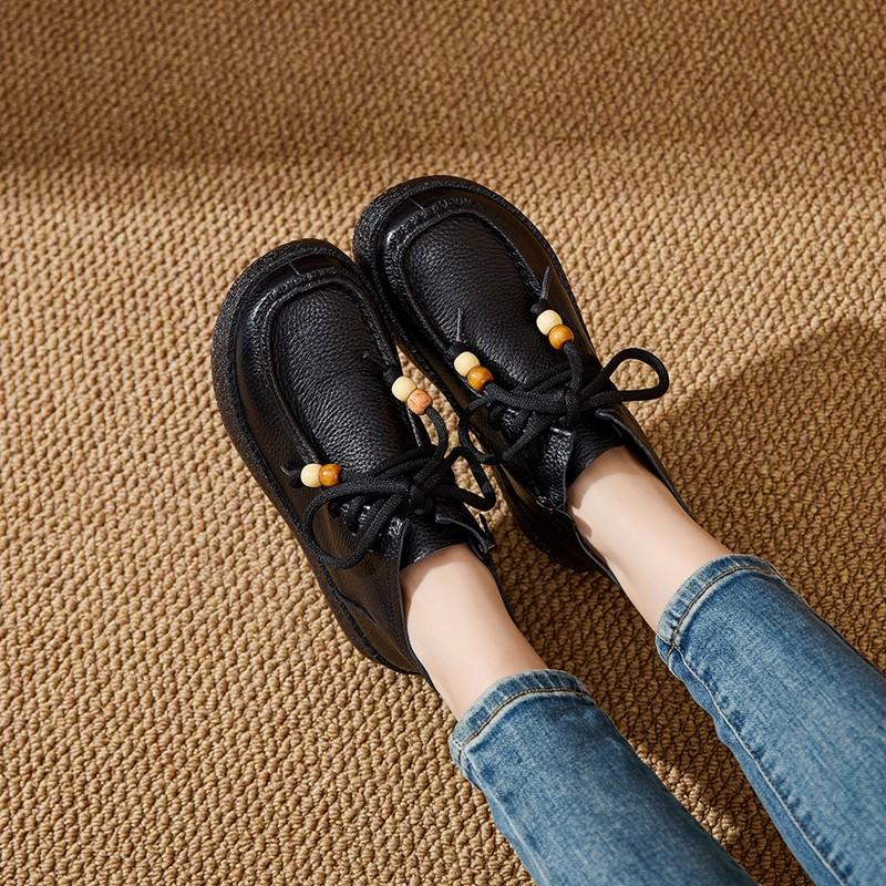 Women's Ankle Boots and Short Boots Flat Soled Nonslip Motorcycle Boots Women Comfortable Spring and Autumn Female Boot