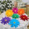 Rainbow Paper Daisy Flower for Tea Party Garden Party Decor Wedding Photo Backdrop Birthday Nursery Wall Sunflowers 8 inch