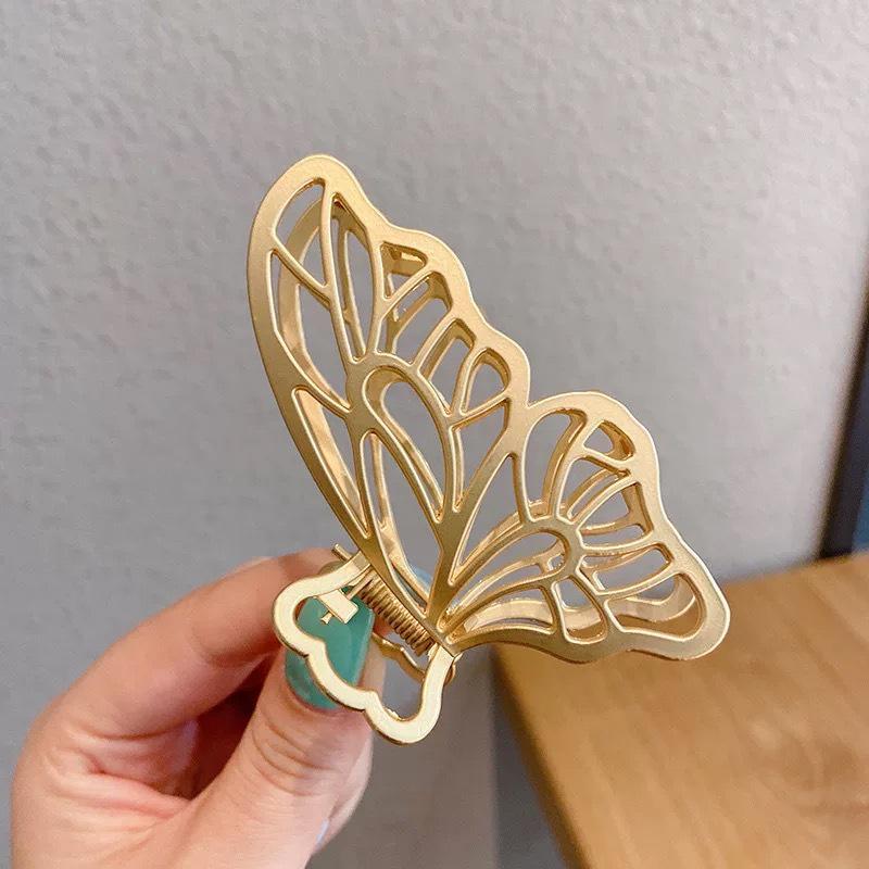 High-End Large Metal Claw Hair Clip for Women - Elegant Updo Accessory