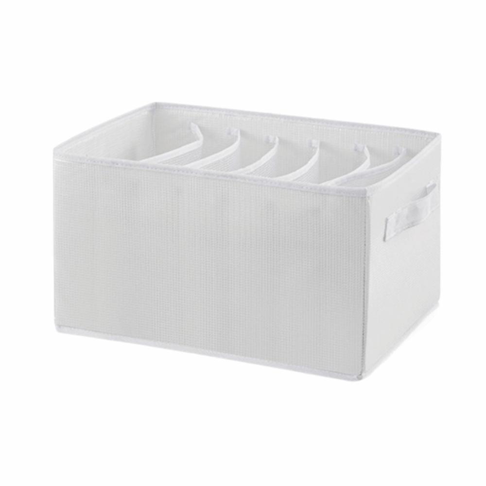 Solid Color Clothing Storage Box Foldable Wardrobe Organizer Practical Clothes Organizer  Closet
