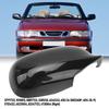 Rearview Mirror  Colorfast Wing Mirror Cover Protective Door Mirror  Scratch Proof  Fit Stylish Black for Vehicle