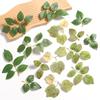 30Pcs Silk Rose Leaves Christmas Decorations for Home Wedding Bride Wrist Decorative Flowers Artificial Plants Ddiy Gift Box