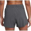Nike Shorts de sport décontractés deux-en-un pour femmes, doublés, taille élastique, couleur unie DA0453-100