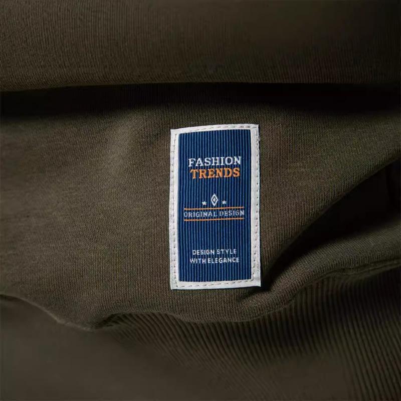 Men’s Euro Fit Loose Fit Solid Crew Neck Sweatshirt