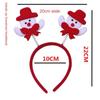 Christmas Headband Decoration For Kids Adult Cute Santa Elk Xmax Hair Accessories Costume Prop Christmas Decoration 2024 Navidad