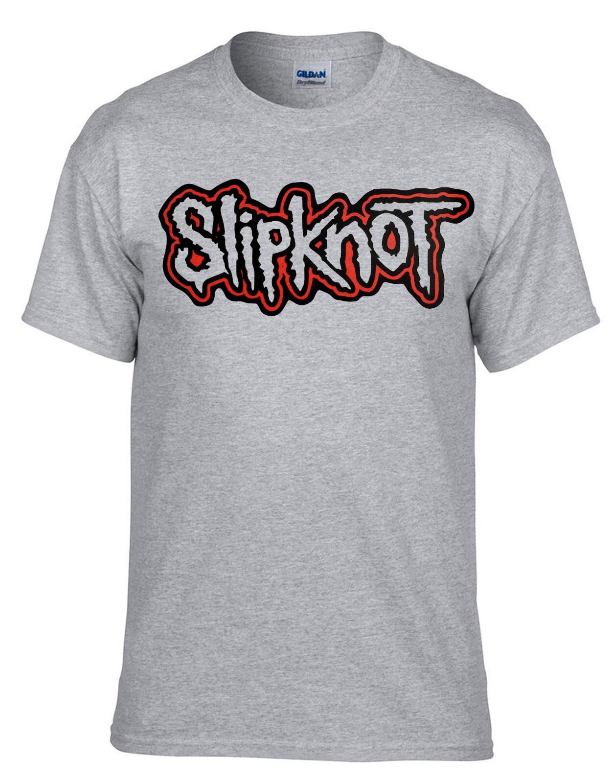 

26 Slipknot Rock Band Rock Music Grey T-Shirt -529_Grey- Unisex T-Shirt XXXXL