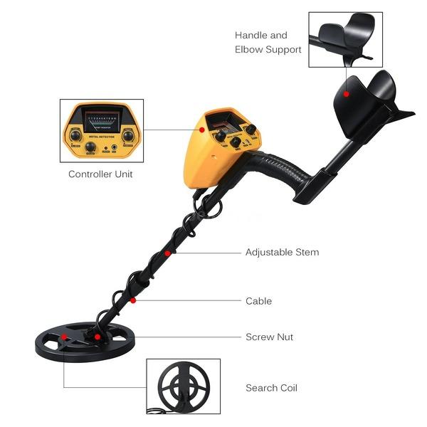 Underground Metal Detector Metal Finder High Precision Treasure Hunter Gold Digger