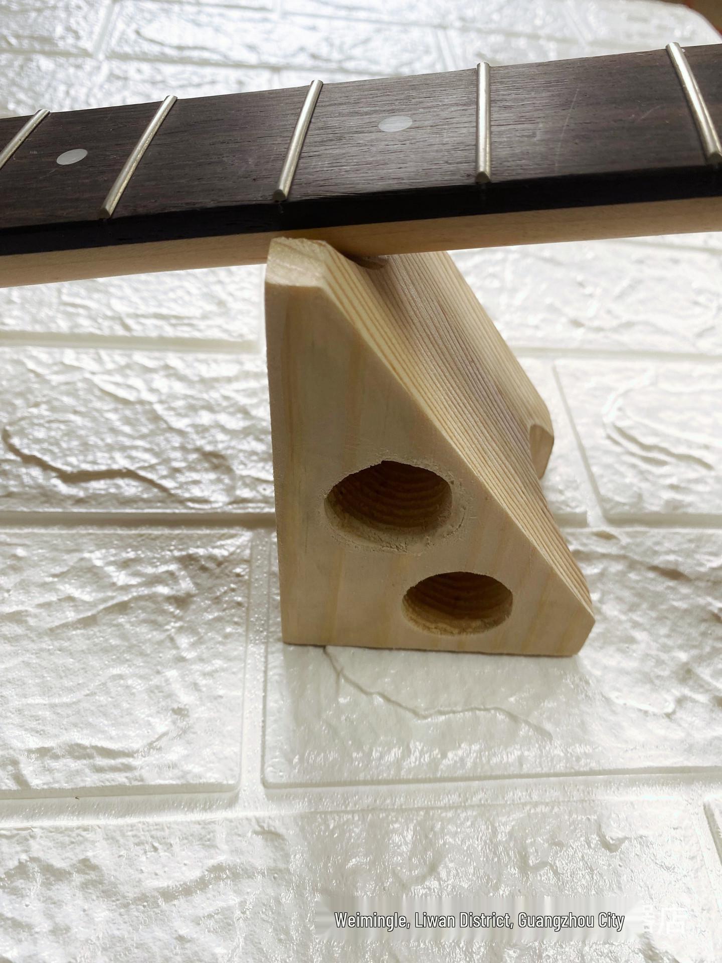 Wooden Guitar Neck Rest Stand for Folk and Classical Guitars