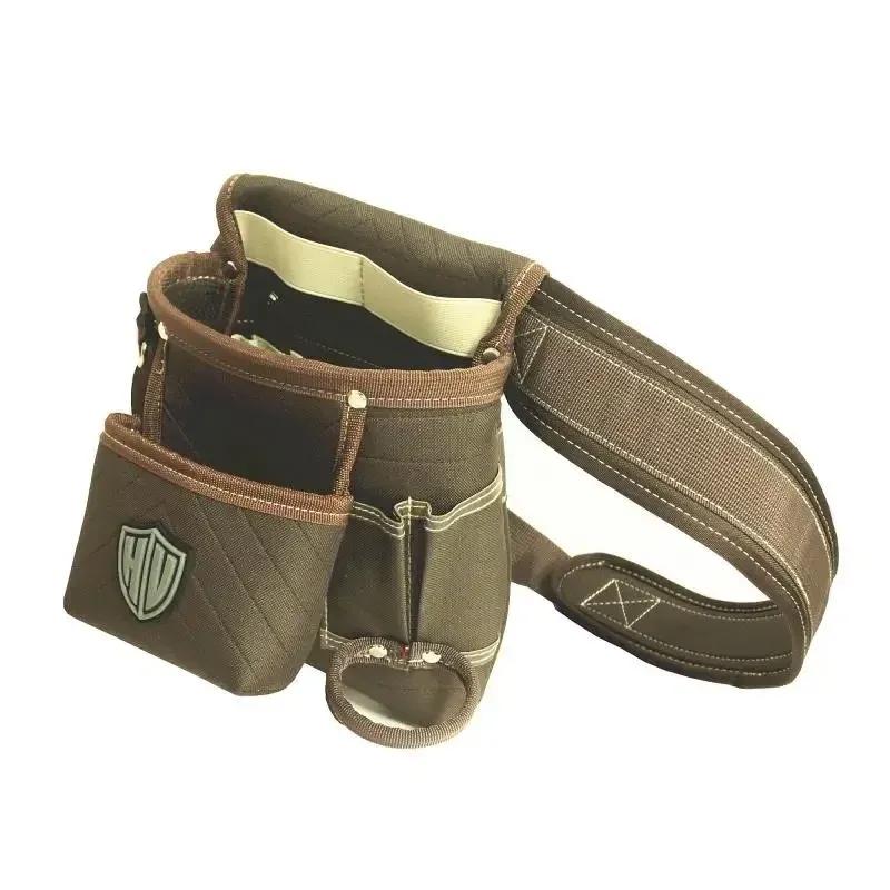 Canvas Oxford Tool Waist Belt Toolbag Professional Wear Resistant Electrician Bag Storage Hardware Tools Pouch Bag Organizer