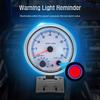 GoolRC Tachometer Gauge, 3.75'' Car Universal Silver Tachometer Gauge Blue Inter Shift light 0-8000 RPM, LED Background Light