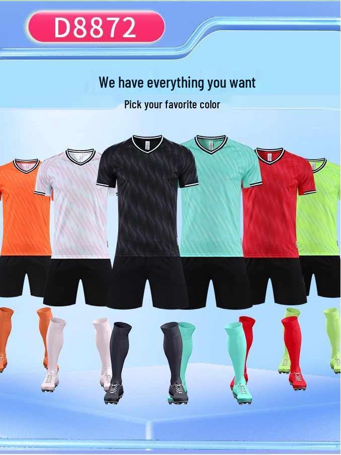 Fußballtraining Schnelltrocknendes Erwachsenen-Uniformset - Sportbekleidung für Schüler