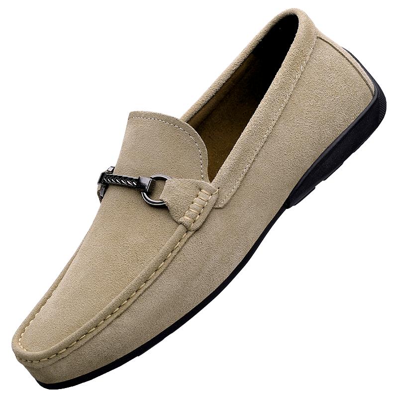 

Fashion Genuine leather men s shoes Classic Business Versatile Style DRESS office Leisure Outdoor Street High quality elegant shoes 44 хаки