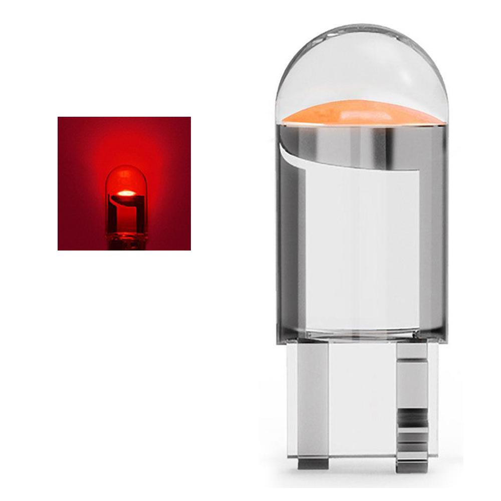 T10 Crystal Integrated Lights 7 Colors Wedge License Plate Light Dome Indicator Light Reading Light Car LED Crystal Signal Bulb