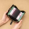 New Retro Minimalist Wallet for Women Multi-Card Zipper Buckle Fashion Coin Wallet Multi-functional Short Wallet Zero Wallet
