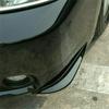 2PC Universal Anti-Collision Protector Rubber Auto Front&Rear Corner Bumper Guard Lip Anti-Scratch Strip Sticker Car