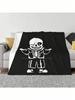 Undertale Módní měkká teplá flanelová deka