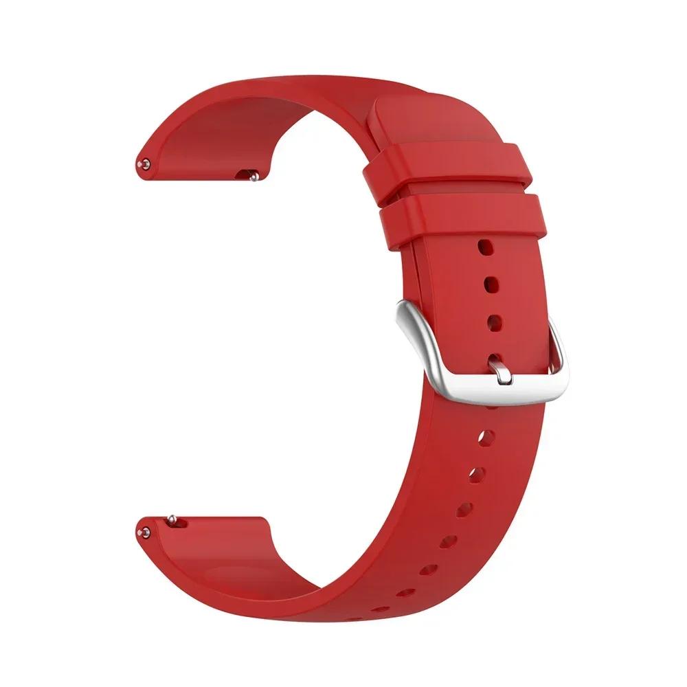20mm 22mm Soft Silicone Quick Replacement watchband for Men and Women strap Sports band Breathable Accessorie Bracelet Wristband